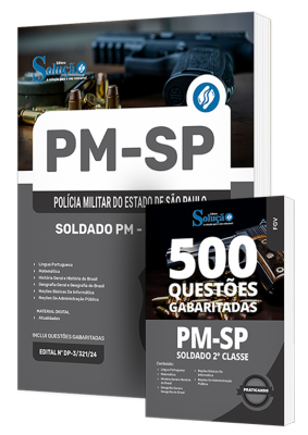 Combo PM-SP - Soldado PM - 2ª Classe - Imagem 1