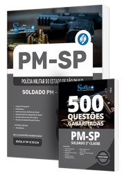 Capa Combo PM-SP - Soldado PM - 2ª Classe