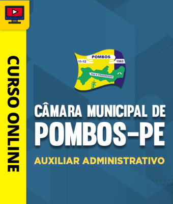 Curso Câmara de Pombos-PE - Auxiliar Administrativo - Imagem 1