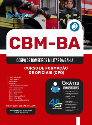 Apostila CBM-BA 2024 - Curso de Formação de Oficiais (CFO) - Imagem 3