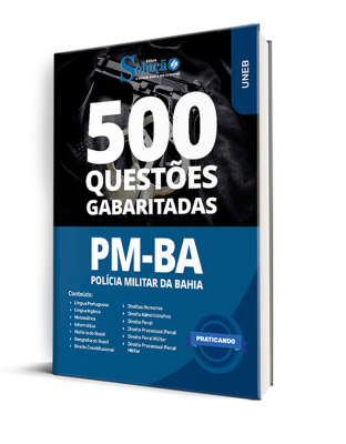 Caderno de Questões PM-BA - Curso de Formação de Oficiais (CFO) - 500 Questões Gabaritadas - Imagem 1