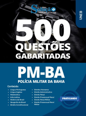 Caderno de Questões PM-BA - Curso de Formação de Oficiais (CFO) - 500 Questões Gabaritadas - Imagem 2