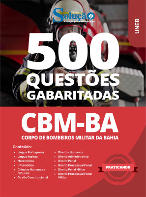 Caderno de Questões CBM-BA - Curso de Formação de Oficiais (CFO) - 500 Questões Gabaritadas - Imagem 2