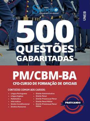 Caderno de Questões PM/CBM-BA - Curso de Formação de Oficiais (CFO) - 500 Questões Gabaritadas - Imagem 2