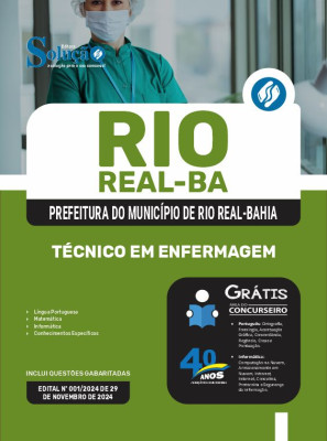 Apostila Prefeitura de Rio Real - BA 2024 - Técnico em Enfermagem - Imagem 3