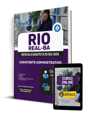 Apostila Prefeitura de Rio Real - BA 2024 - Assistente Administrativo - Imagem 1