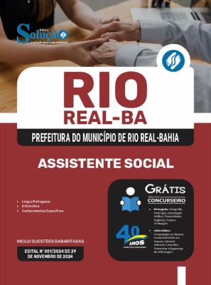 Apostila Prefeitura de Rio Real - BA 2024 - Assistente Social - Imagem 3