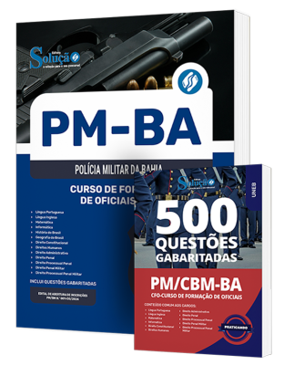 Combo PM-BA - Curso de Formação de Oficiais (CFO) - Imagem 1