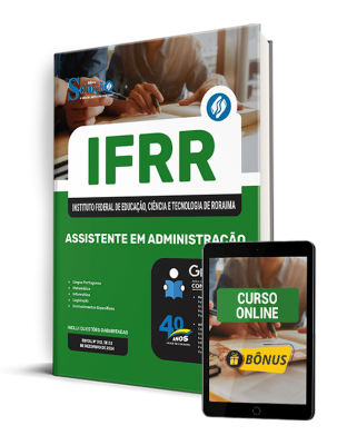 Apostila IFRR 2024 - Assistente em Administração - Imagem 1