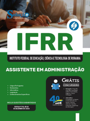 Apostila IFRR 2024 - Assistente em Administração - Imagem 3