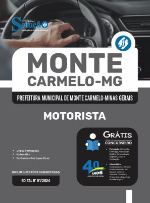 Apostila Prefeitura de Monte Carmelo - MG 2024 - Motorista - Imagem 3