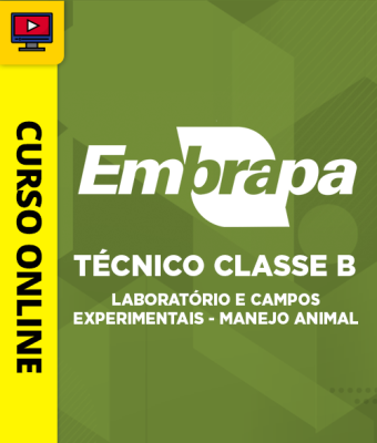 Curso Embrapa - Técnico Classe B - Laboratório e Campos Experimentais - Manejo Animal - Imagem 1