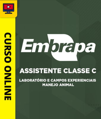 Curso Embrapa - Assistente Classe C - Laboratório e Campos Experienciais - Manejo Animal - Imagem 1