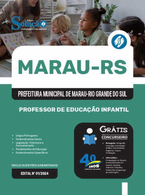 Apostila Prefeitura de Marau - RS 2024 - Professor de Educação Infantil - Imagem 3