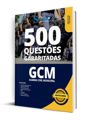 Caderno de Questões  GCM - NITEROI - RJ - Guarda Civil Municipal - 500 Questões Gabaritadas - Imagem 1