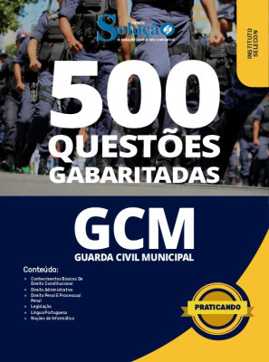 Caderno de Questões  GCM - NITEROI - RJ - Guarda Civil Municipal - 500 Questões Gabaritadas - Imagem 2