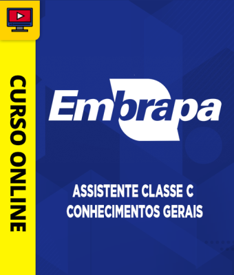 Curso Embrapa - Assistente Classe C - Conhecimentos Gerais - Imagem 1