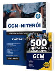 Capa Combo GCM NITERÓI - RJ - Guarda Municipal