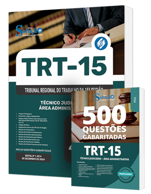 Combo TRT 15 - Técnico Judiciário - Área Administrativa - Imagem 1