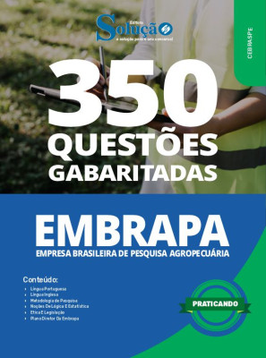 Caderno de Questões  Embrapa - Pesquisador Conhecimentos Gerais - 350 Questões gabaritadas - Imagem 2