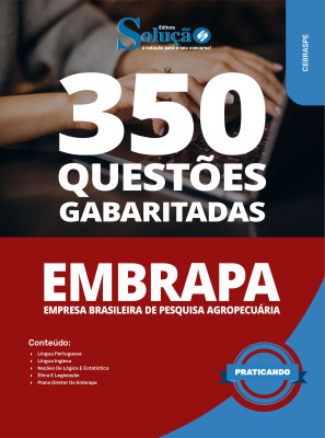 Caderno de Questões Embrapa - Analista - Conhecimentos Gerais - 350 Questões gabaritadas - Imagem 2