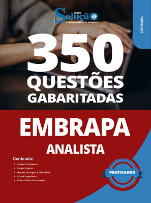 Caderno de Questões Embrapa - Analista - Conhecimentos Gerais - 350 Questões gabaritadas - Imagem 2