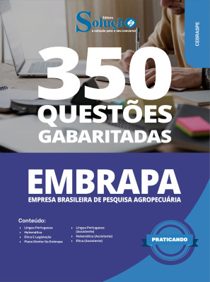 Caderno de Questões Embrapa - Técnico e Assistente - Conhecimentos Gerais - 350 Questões gabaritadas - Imagem 2