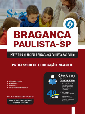 Apostila Prefeitura de Bragança Paulista - SP 2024 - Professor De Educação Infantil - Imagem 3