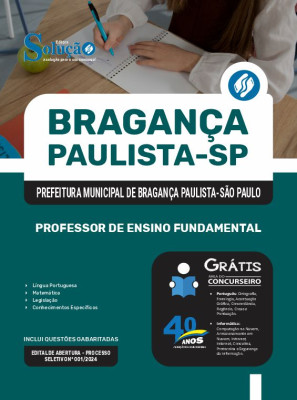 Apostila Prefeitura de Bragança Paulista - SP 2024 - Professor De Ensino Fundamental - Imagem 3