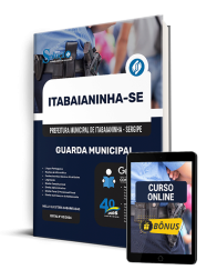 Capa Apostila Prefeitura de Itabaianinha - SE 2024 - Guarda Municipal