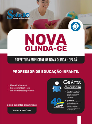 Apostila Prefeitura de Nova Olinda - CE 2024 - Professor De Educação Infantil - Imagem 3