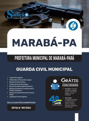 Apostila Prefeitura de Marabá - PA 2024 - Guarda Civil Municipal - Imagem 3