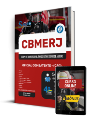 Capa Apostila CBMERJ 2025 - Oficial Combatente - (CFO)