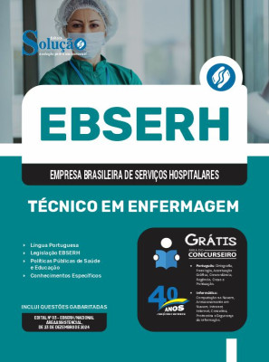 Apostila EBSERH 2024 - Técnico em Enfermagem - Imagem 3