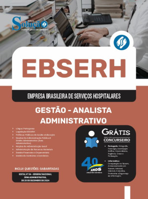 Apostila EBSERH 2024 - Gestão - Analista Administrativo - Imagem 3