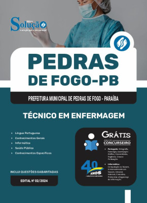 Apostila Prefeitura de Pedras de Fogo - PB 2025 - Técnico em Enfermagem - Imagem 3