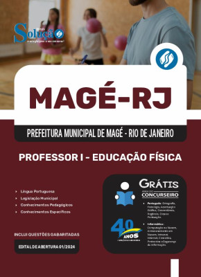 Apostila Prefeitura de Magé - RJ 2025 - Professor I - Educação Física - Imagem 3