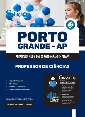 Apostila Prefeitura de Porto Grande - AP 2025 - Professor de Ciências - Imagem 3