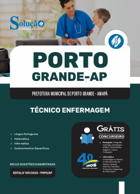 Apostila Prefeitura de Porto Grande - AP - Técnico enfermagem - Imagem 3