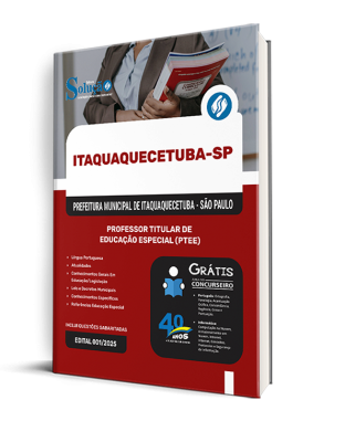 Apostila Prefeitura de Itaquaquecetuba - SP - Professor Titular de Educação Especial (PTEE) - Imagem 1