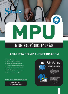 Apostila MPU - Analista do MPU - Enfermagem - Imagem 3