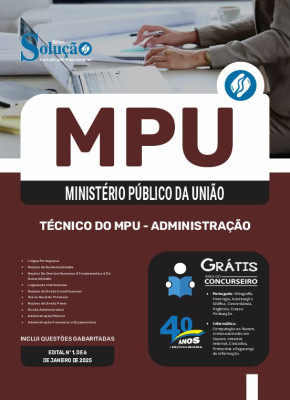 Apostila MPU - Técnico do MPU - Administração - Imagem 3