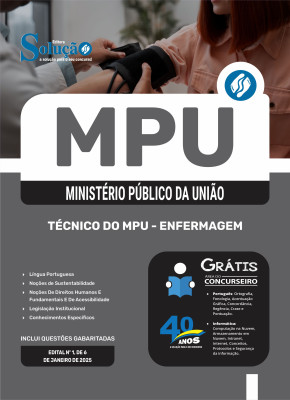 Apostila MPU - Técnico do MPU - Enfermagem - Imagem 3