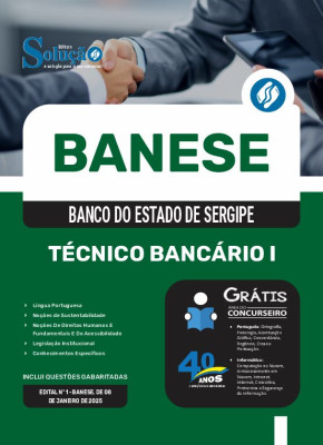 Apostila BANESE - Técnico Bancário I - Imagem 3