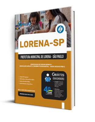 Apostila Prefeitura de Lorena - SP 2025 - Professor de Ensino Básico I (Educação Infantil e Ensino Fundamental - Anos Iniciais PEB I) - Imagem 2