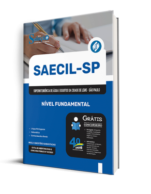 Apostila SAECIL 2025 - Nível Fundamental: Agente Operacional, Oficial de Manutenção, Operador de Equipamentos e Operador de Redes - Imagem 2