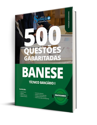 Caderno de Questões BANESE - Técnico Bancário I - 500 Questões Gabaritadas - Imagem 1