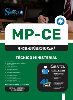 Apostila MP-CE 2025 - Técnico Ministerial - Imagem 3