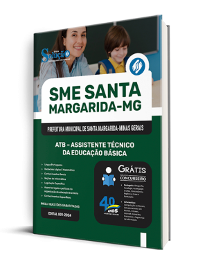 Apostila SME Santa Margarida - MG 2025 - ATB - Assistente Técnico da Educação Básica - Imagem 2