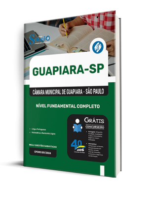 Apostila Câmara de Guapiara - SP 2025 - Nível Fundamental Completo: Auxiliar de Escritório, Motorista, Recepcionista e Servente - Imagem 2